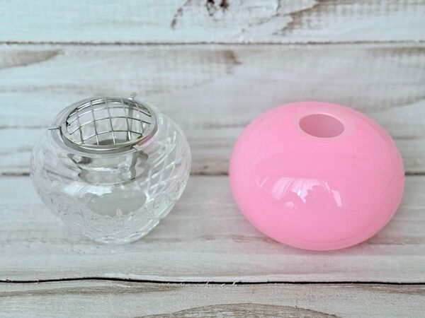 HOYA/HOYAクリスタル フラワーベース 花瓶 2つセット