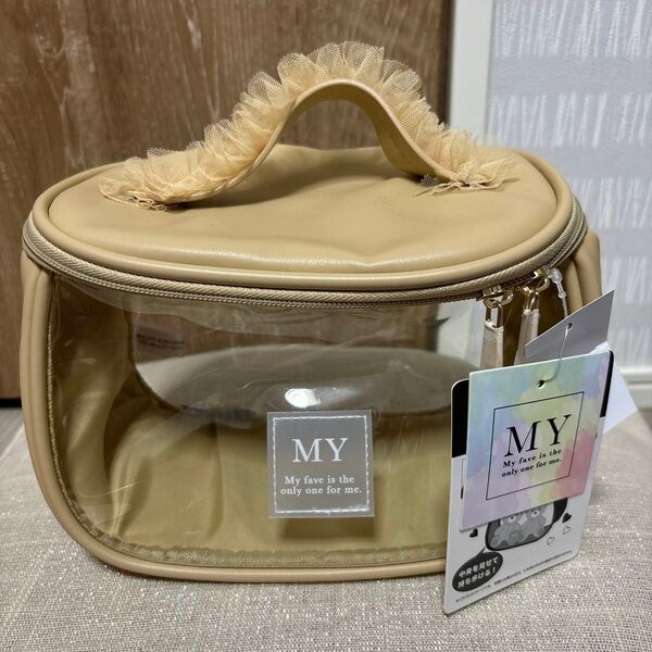 新品タグ付き しまむら バニティポーチ 痛ポーチ 推し活 ぬい活 ぬいぐるみ アコモデ