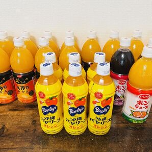 【お買得】オレンジジュース等 アミューズメント景品 まとめ売り ポンジュース バヤリース 沖縄