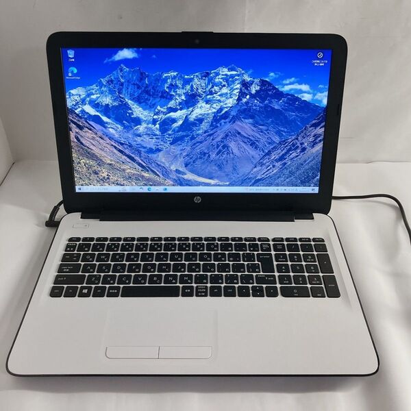HP 15-af100 win10 ホワイト 美品ですノートパソコン