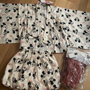【新品未使用】futafuta ミッキー浴衣