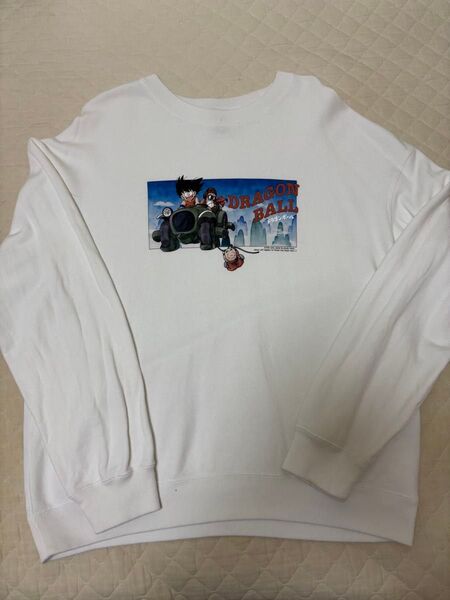 ユニクロ ドラゴンボール コラボ 長袖Tシャツ L ホワイト
