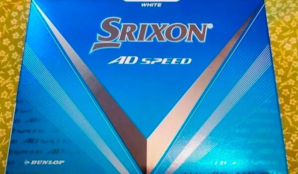 ダンロップ SRIXON スリクソン AD SPEED エーディースピード ゴルフボール 1ダース ホワイト 新品