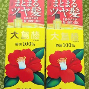 大島椿 椿油100% 40ml 2本セット 新品