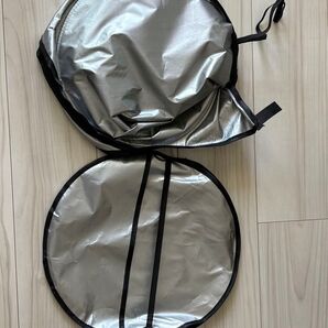 新型プリウス用 サンシェード 車 日よけ 遮光 コンパクト 収納袋付き