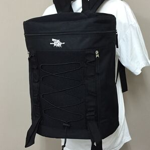 大容量 ドラム リュック レディース メンズ 黒 ブラック 防災リュック 防災 バッグ リュックサック バックパック 新品