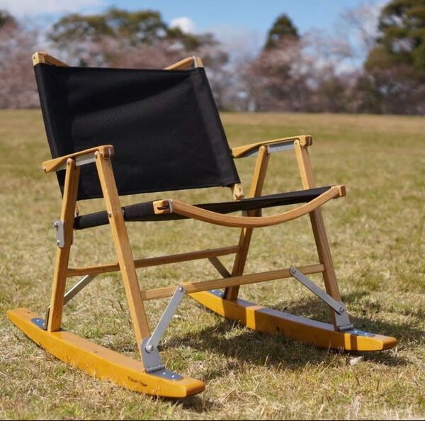 【新品未使用】platform rocker ROCKING BASE 木製ロッキングチェア オーク ニス仕上げ カーミットチェア