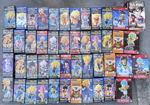 未開封 ドラゴンボール ワーコレ ワールドコレクタブルフィギュア 47個 まとめ