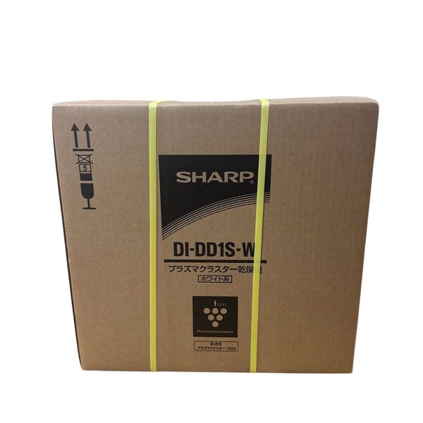 【未使用品】SHARPプラズマクラスター乾燥機 DI-DD1S-W ホワイト