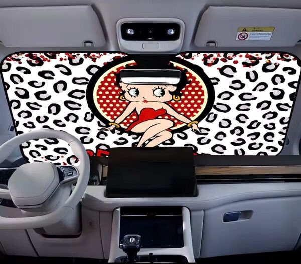 ベティちゃん Betty Boop サンシェード 車用 カー用品 日除け ベティブープ 車内 日除けバイザー