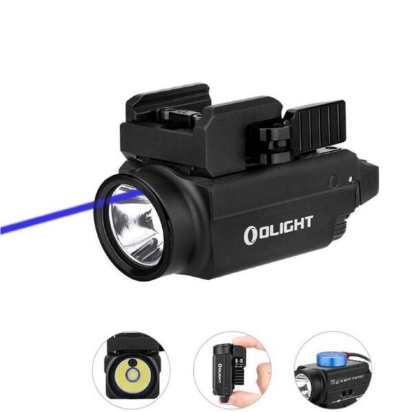 【青色レーザーサイト 2025年6月購入】 olight baldr s bl led+