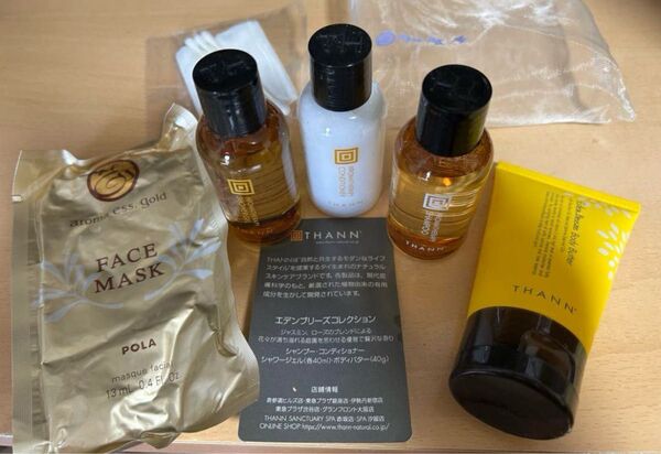 THANN シャンプー・コンディショナー・ボディソープ・ボディバター 5点セット