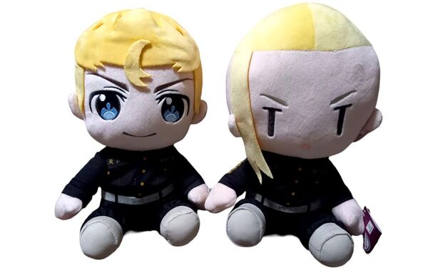 【美品・タグ付き】東京リベンジャーズ ぬいぐるみ 2体セット(ドラケン & 三ツ谷隆)