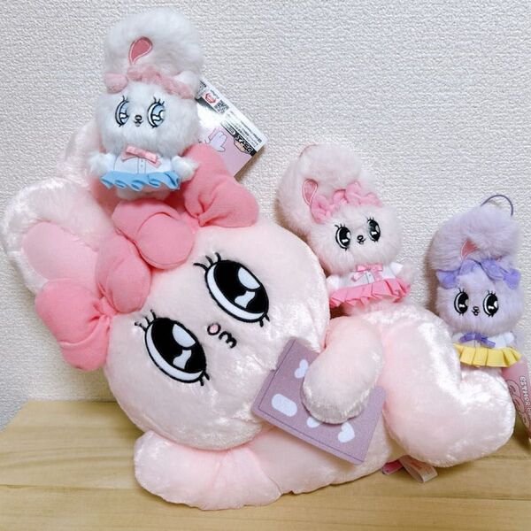 エスターバニー スクールガールマスコット 全3種 & LL ぬいぐるみ