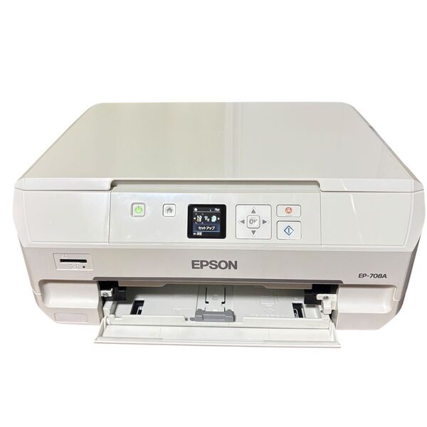 EPSON EP-708A インクジェットプリンター ホワイト