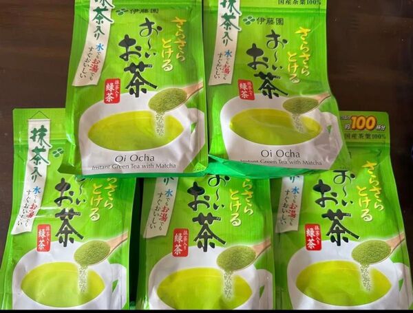 伊藤園おーいお茶さらさらとける抹茶入り緑茶