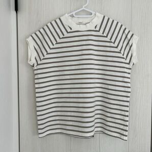 classicalelfホワイト ボーダー Tシャツ M 半袖