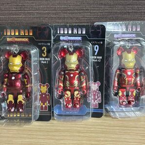 Happyくじ MARVEL ベアブリック ベアブリック賞 アイアンマン mark3 mark43 mark45 メディコムトイ
