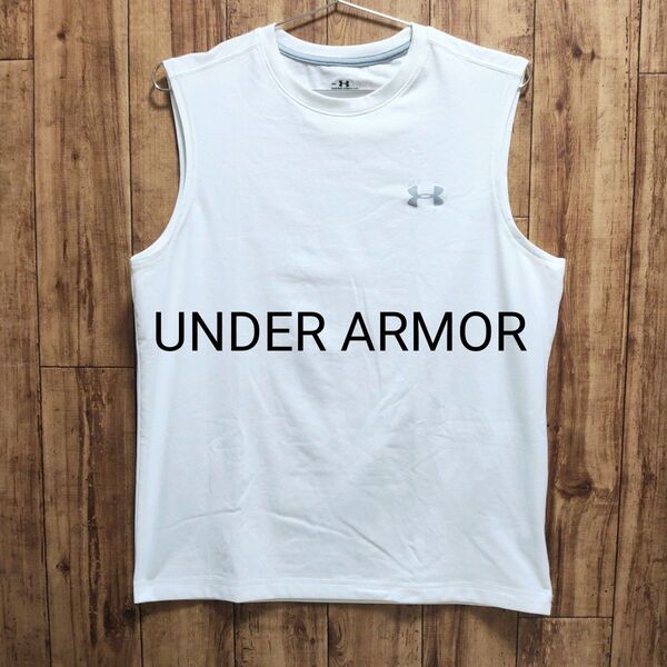 Under Armour アンダーアーマー 速乾性 ホワイト タンクトップ