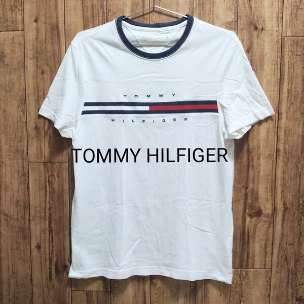 TOMMY HILFIGER トミーヒルフィガー ホワイト 半袖Tシャツ