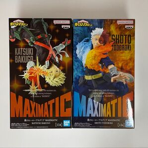 【2体セット】僕のヒーローアカデミア MAXIMATICフィギュア