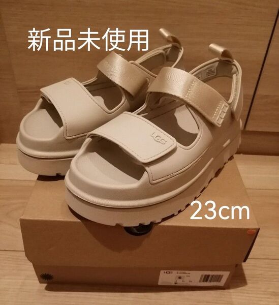 UGG アグ GOLDENGLOW ゴールデングロウ サンダル SSAL シーソルト 23 スポーツサンダル 厚底サンダル 軽量