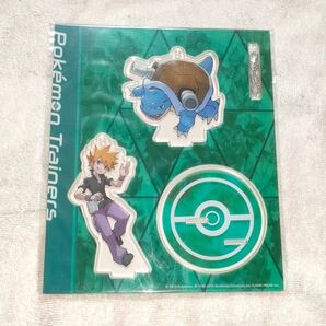 ポケモン トレーナーズ Pokemon Trainers アクリルスタンド アクリルキーホルダー グリーン カメックス