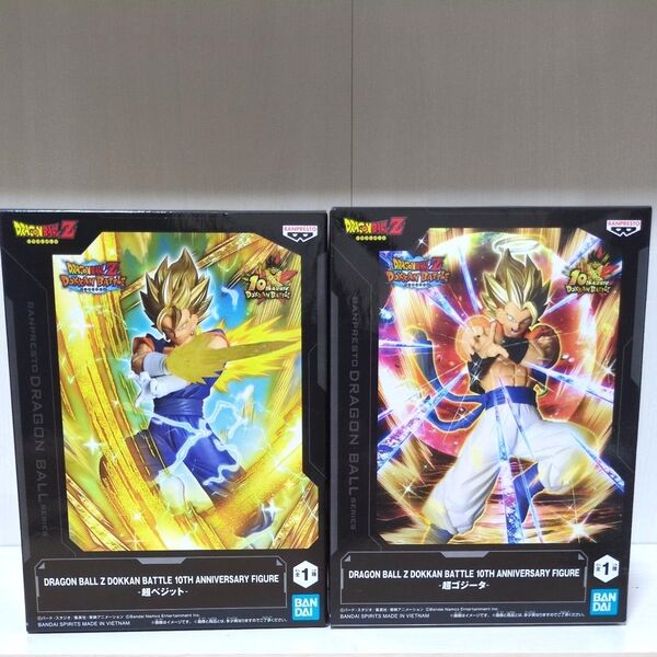 ドラゴンボールZ DOKKANBATTLE 10TH −超ゴジータ−&−超ベジット− 2体セット