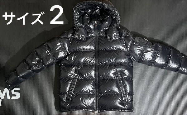 モンクレールダウン MAYA サイズ2 美品 MONCLER マヤ 国内正規品 QR認証確認済み タグ一式 クリーニング済み