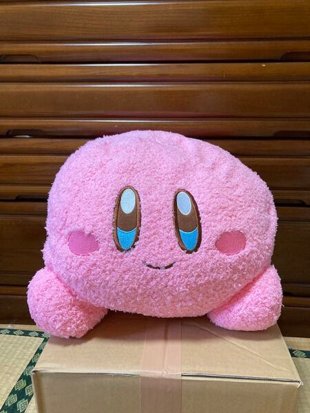 星のカービィ ふわふわもっとBIGぬいぐるみ(うつぶせ)