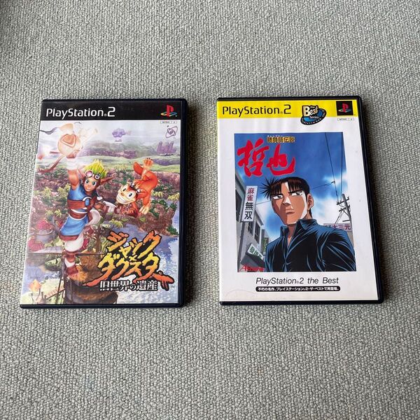 PS2ソフト 2本セット ジャングルアラスタ/勝負師伝説哲也
