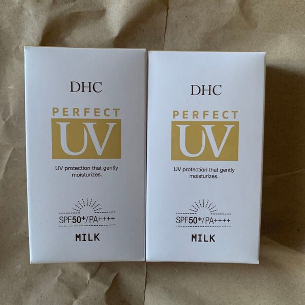 DHC パーフェクトUV ミルク 日やけ止め乳液 50ml 2本