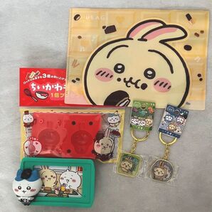 ちいかわ うさぎ キーホルダー 地域限定 マルチケース ハチワレ フォトフレーム 非売品 ハッピーセット