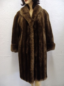  shared * raccoon fur coat size 2-4