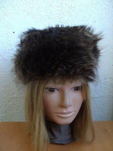  raccoon fur hat 51cm for children 