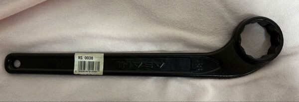旭金属工業 ASH 片口めがねレンチ38mm RS0038