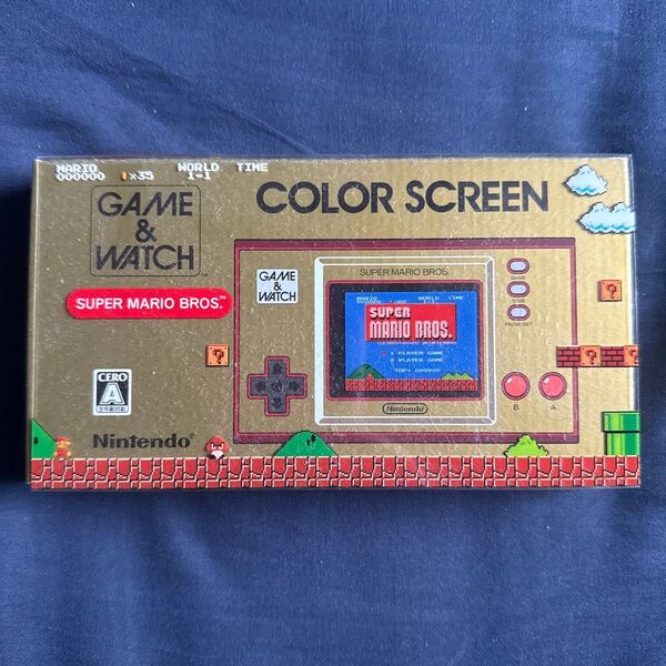任天堂 ゲーム&ウォッチ スーパーマリオブラザーズ 未使用品