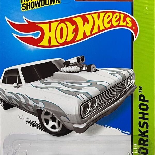 ☆ホットウィール ワークショップ '64 シェビー シェベル SS フレイムス☆