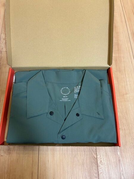 山と道 UL short sleeve shirt slate green M