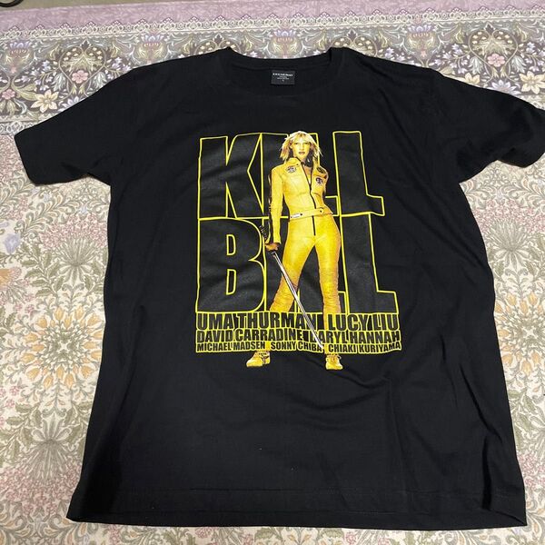 キルビル Tシャツ ブラック Lサイズ 映画Tシャツ 新品未使用 値下げ