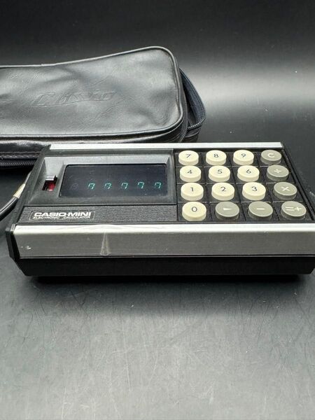 昭和レトロ CASIO-MINI 電卓 CASIO カシオ 中古品 1972年発売