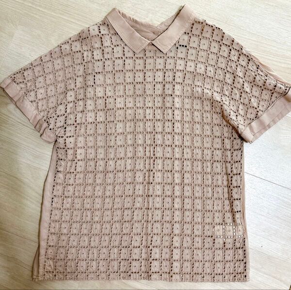 chocol raffine robe 半袖レースシャツ