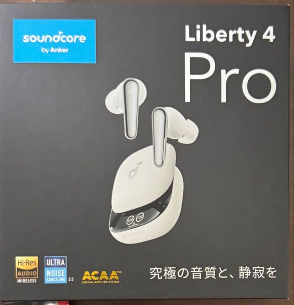 Anker soundcore Liberty 4 pro 新品未開封 パールホワイト