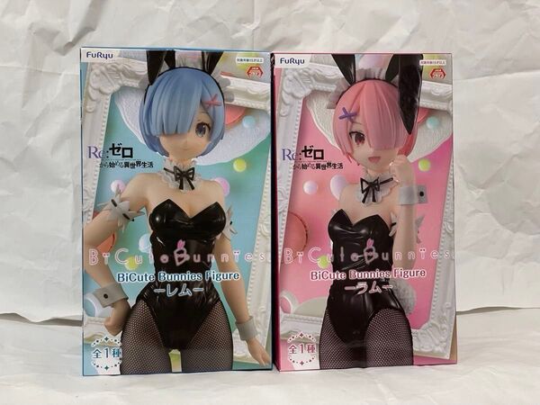 【BiCute Bunnies Figure】レム ラム バニーガールセット【Re:ゼロから始める異世界生活 リゼロ】