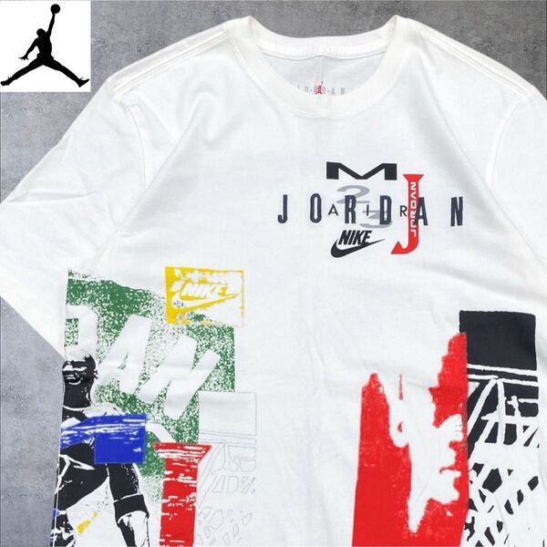 JORDAN ジョーダン NIKE ナイキ 刺繍 ロゴ スウォッシュ スウッシュ プリント 半袖 半袖T 半袖Tシャツ Tシャツ