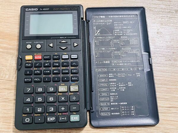 動作確認済み CASIO カシオ プログラム関数電卓 fx-4800P 関数電卓