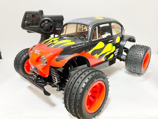 タミヤ 1/ 10 電動RC XB ブリッツァービートル未走行 ブラシレス対応アンプ