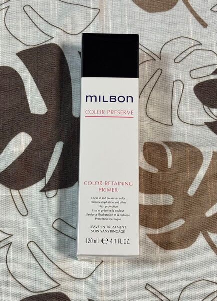 【新品未開封】MILBON ミルボン カラープリザーブ カラーリテイニングプライマー 洗い流さないトリートメント 120ml