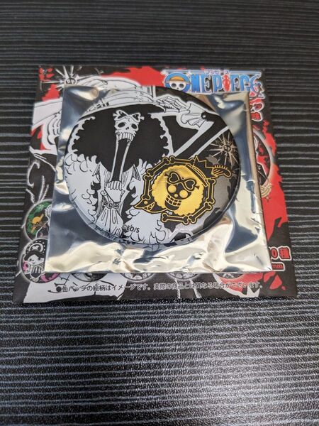 ONE PIECE ワンピース 麦わらの一味 ブルック デコレクション缶バッジ第3弾 JUMP SHOP 尾田栄一郎