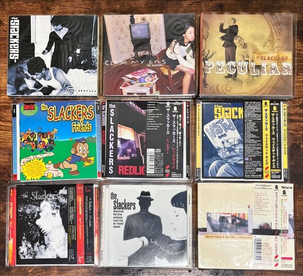 希少廃盤美品!The Slackers オリジナルアルバムCD9枚セット